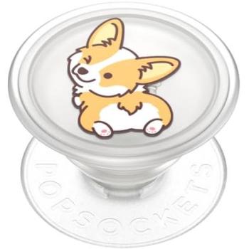 Soporte Extensible y Plegable PopSockets PlantCore - Corgi Travieso