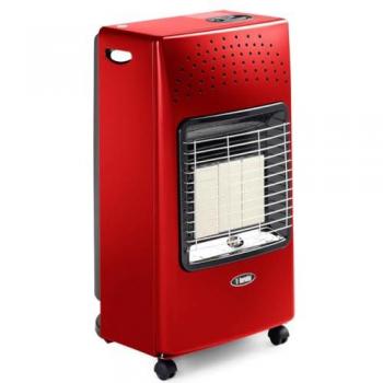 Estufa de Gas Bartolini IB223ES 4200W - Color Rojo, 4.2 kW, infrarroja