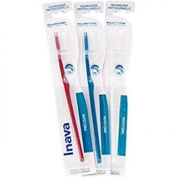 Inava Precision Soft Toothbrush 10/100 - Antibacterial Deep Cleaning