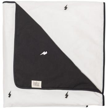 Baby Bites ORIGINAL - Edredón reversible BLANCO y NEGRO - Bordado RAYOS