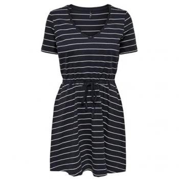 Only JRS May Women's Short V-Neck Dress