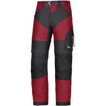 Pantalón de Trabajo Snickers Flexiwork 6903 Rojo/Negro Talla 38 35