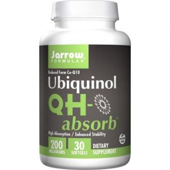 Jarrow Formulas Ubiquinol QH-Absorb 200 mg Softgels