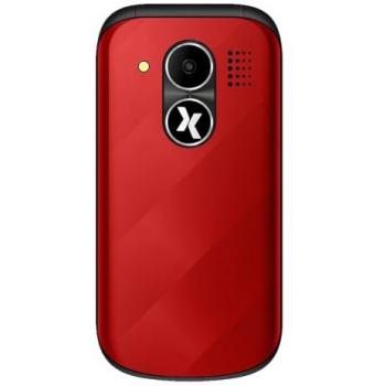 Teléfono Móvil Maxcom Comfort MM815 Doble SIM 2.4 Rojo 1000 mAh con Radio FM