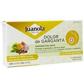 Juanola própolis forte sabor suave 20 comprimidos para chupar