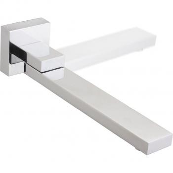 Caño de bañera plegable cromado Imex de latón