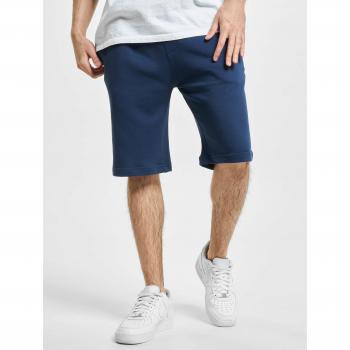 Urban Classics Basic Navy Blue Cotton Sweat Shorts - Size S