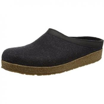 Zapatillas de casa Haflinger Torben Grizzly grafito, talla 46