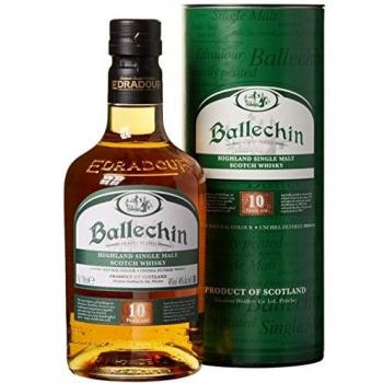 Whisky Edradour Ballechin 10 Años 46% Vol. 0,7L - Single Malt Turbado Escocés