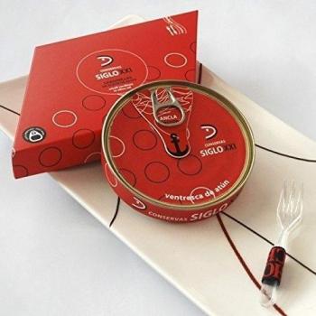Ventresca de atún en aceite de oliva 115gr. Conservas siglo XXI. 24un.
