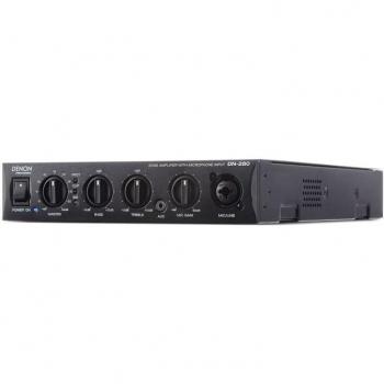 Denon Professional DN-280 100W Rackmount Mono Zone Amplifier with XLR and Microphone Input