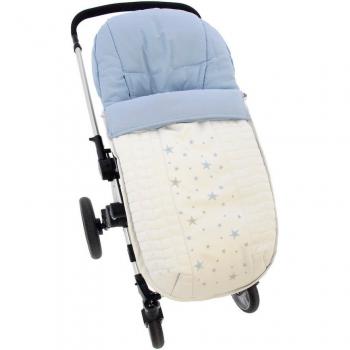 Saco silla o funda de paseo universal Rosy Fuentes - Saco para sillas de paseo, diseño universal, material suave y acolchado, fácil de colocar y quitar, protección contra el frío y la lluvia, lavable a máquina