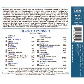 Oeuvres pour harmonica de verres