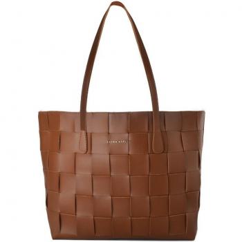 Bolso de Mujer Laura Ashley A27-C01-COGNAC Marrón 30 x 28 x 12 cm