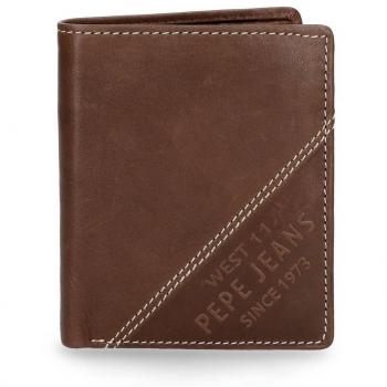 Pepe Jeans 7143162 Heat Monedero, 10 cm, 0.09 Litros, Marrón