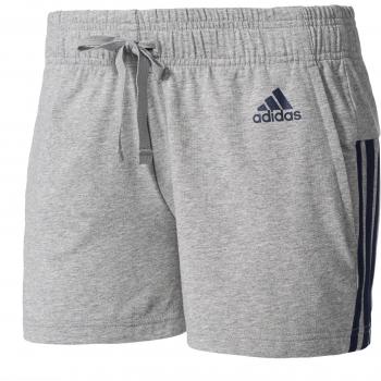 adidas Ess 3S Pantalón Corto, Mujer, Gris