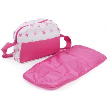 Bayer Chic 2000 853 87 Bolsa para Guardar pañales, Hot Pink Pearls