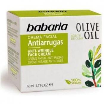 Babaria Crema de Noche Antiarrugas con Aceite de Oliva 50ml