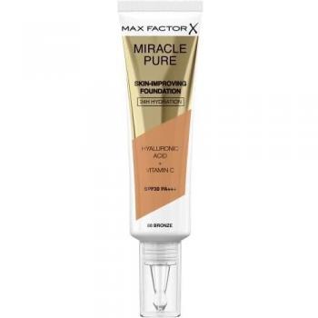 Max Factor Miracle Pure Skin-Improving Foundation SPF 30, Shade 80 Bronze, 30ml
