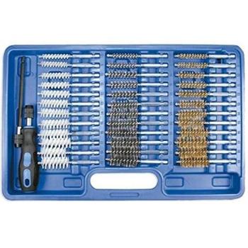 Caja de Cepillos Metálicos y Plásticos 38 Piezas