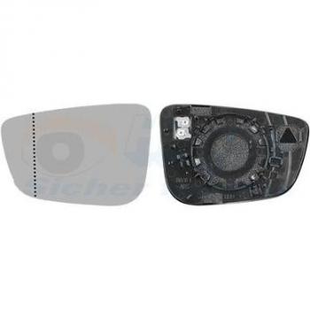 Cristal de espejo retrovisor exterior VAN WEZEL 0593837