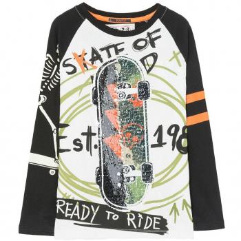 Desigual Ts_sebastian, Camisa Manga Larga para Niños, Blanco