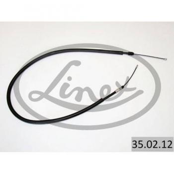 Cable de freno de estacionamiento LINEX 35.02.12 Izquierda