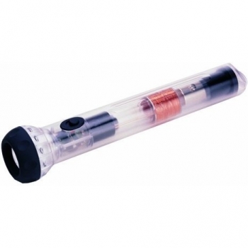 Technoline Shaking Torch M - Linterna de agitar, transparente