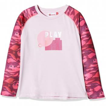 LEGO Wear Duplo Girl THEA 701, Camiseta de Manga Larga Bebé-para Niñas, Pink