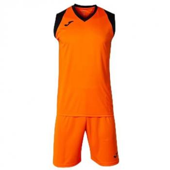 Conjunto deportivo unisex Joma Final II naranja y negro
