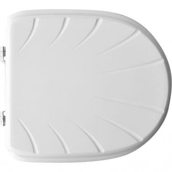 Asiento de WC DianHydro para Vaso Duna Forma 7 Blanco, Copriwater de Madera
