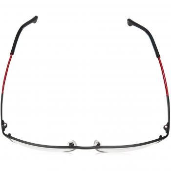 Carrera 8831 Men's Glasses - Black Titanium Full-Rim Square Frame Ø 55 mm
