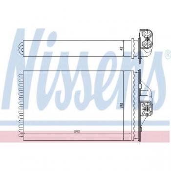 Intercambiador de calor NISSENS 70975 para calefacción interior