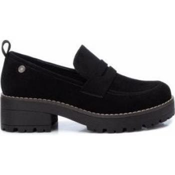 Zapato de Mujer Refresh 171292 Negro - Mocasín Antelina - Tacón 5 Cm