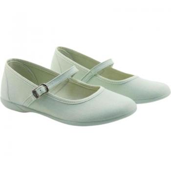 Merceditas y Bailarinas Batilas 10701 para niña en color verde, modelo salvias