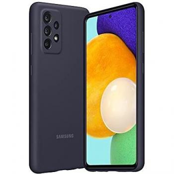 Funda de Silicona Samsung Galaxy A72 Color Negro (Modelo EF-PA725TB)