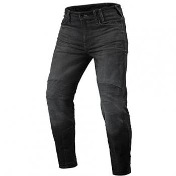 REV'IT! Vaqueros de Moto 2 TF Gris Oscuro Desgastados