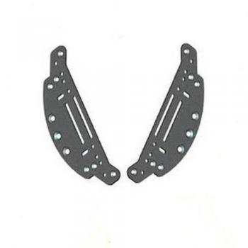 A-Pro Portaequipajes adaptador universal Motorcycle Black Top Box for GIVI