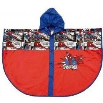 Spiderman - Abrigo impermeable - para niña rojo 6-8 ans