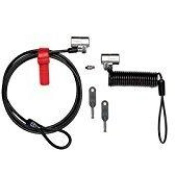 Kensington ClickSafe Anywhere - Sistema de Seguridad para Portátiles con Llave Diferente - Acero al Carbono - 1,50 m