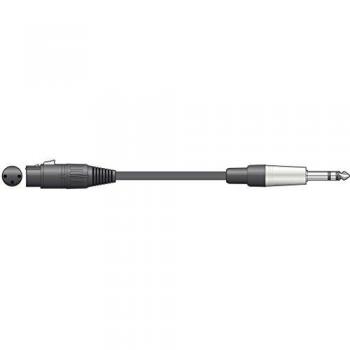 Cable de Audio XLR Hembra a Jack 6.3mm TRS - 6 Metros