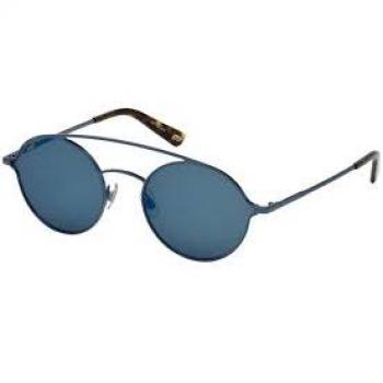 Web Eyewear WE0220 Unisex Sunglasses, Blue, Size 56