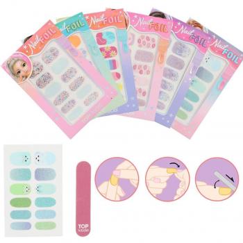 Top Model - 1PC - Láminas para Uñas Beauty and Me, 0012065, Se Envía 1 Pack al Azar, Despeche Nail Foil
