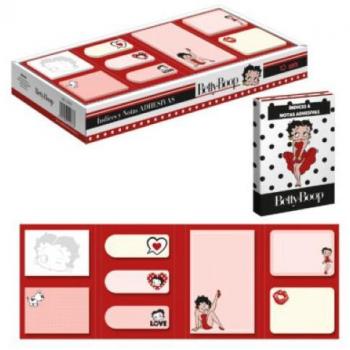 Set de índices y notas adhesivas de Betty Boop
