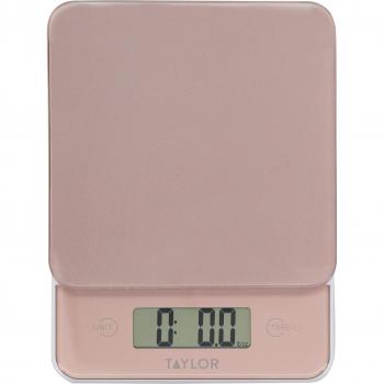 Balanza Digital de Cocina Taylor en Oro Rosa
