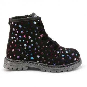 Botines Shone 6372-021 negros para niña de invierno