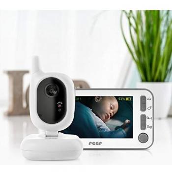 Reer BabyCam L - Video Babyphone con Cámara y Monitor de Audio