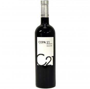 Cepa 21 - Malabrigo, Vino Tinto, Tempranillo, Ribera del Duero, 750 ml, Caja de Madera
