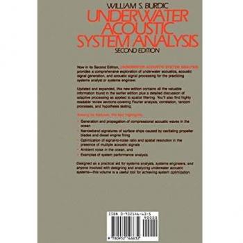 Underwater Acoustic System Analysis: Comprehensive Guide to Marine Sound Measurement and Interpretation