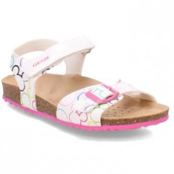 Sandalias Geox Adriel para niñas en color blanco/multicolor, talla 31 EU